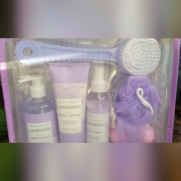 Olivia Grace 8 pc Bath Collection Set. *new* - Picture 4 of 5